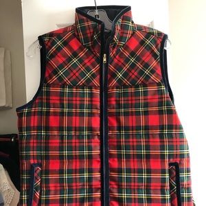 Women’s JCrew Tartan Plaid Vest